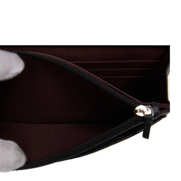 Chanel Coco Mark Chain Wallet Dark Navy Black - Picture 8 of 8